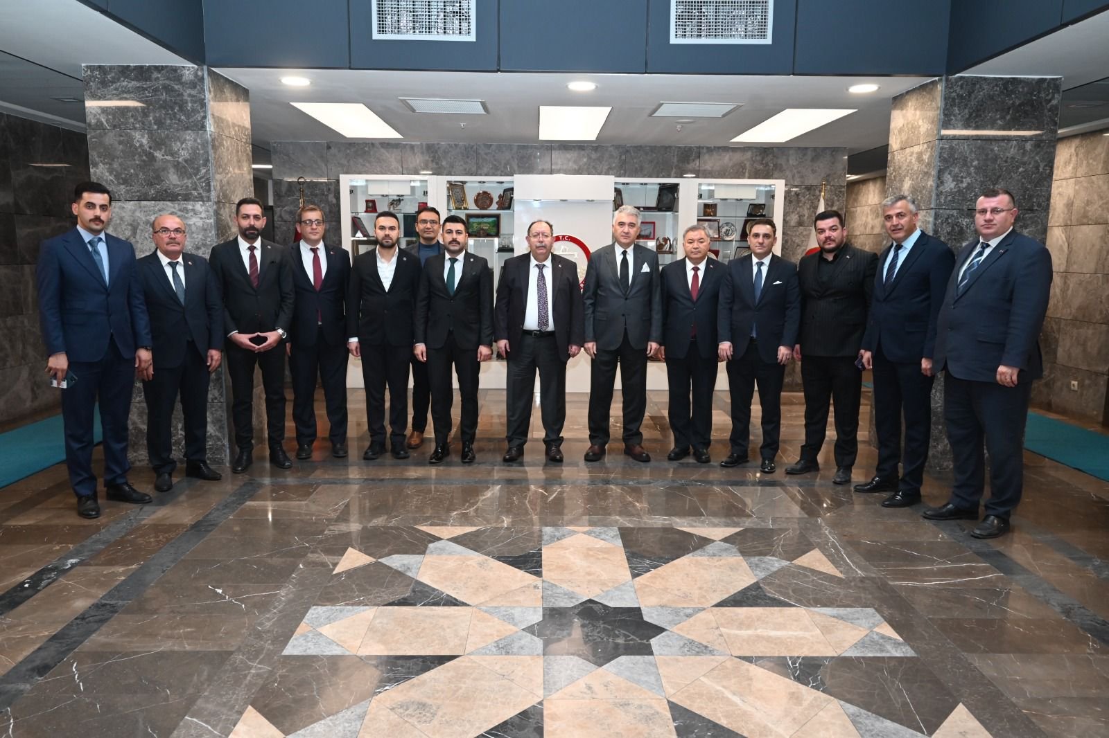 YÜKSEK SEÇİM KURULU BAŞKANI SN. AHMET YENER'E ZİYARET